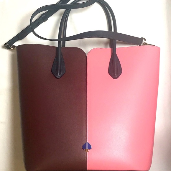 kate spade Handbags - Kate Spade Nicola Bicolor Large Tote in Like-New Condition Style No. PXRUA243-1